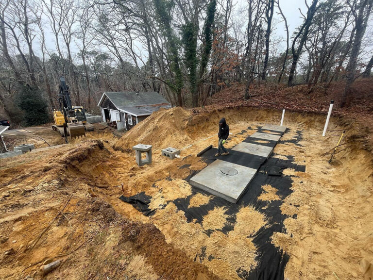 cape cod septic system installation