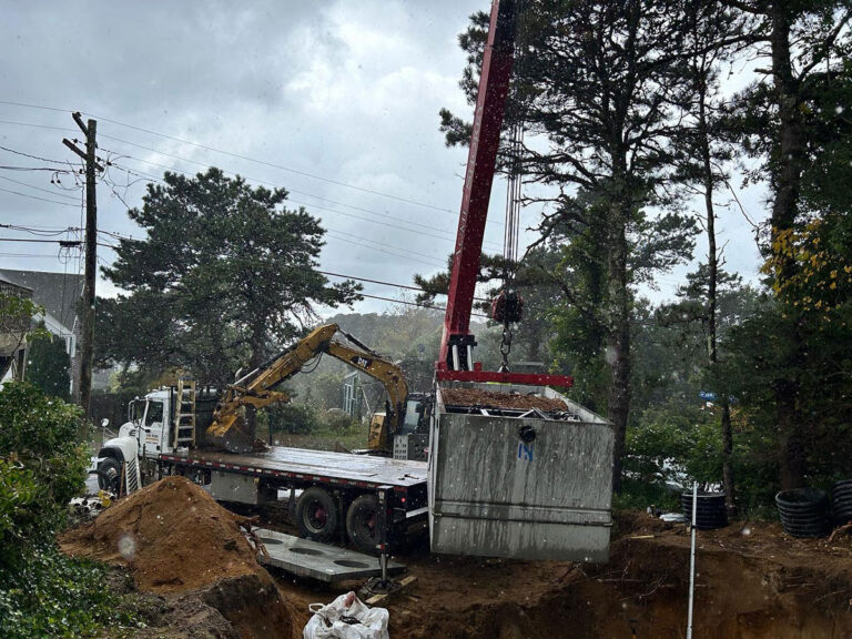 cape cod septic installation