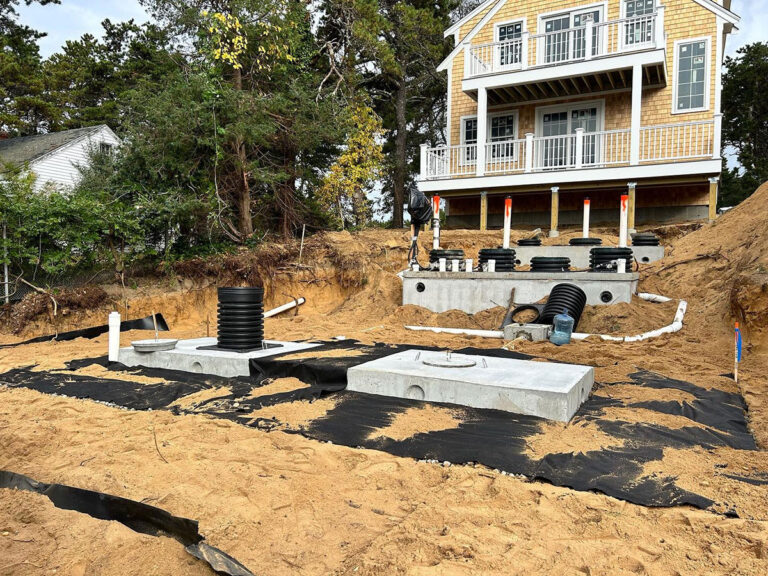 cape cod septic installation
