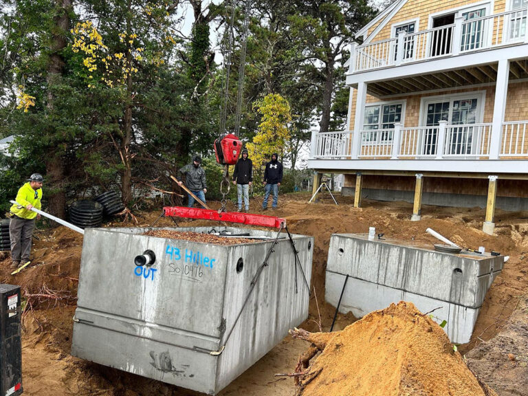 cape cod septic installation