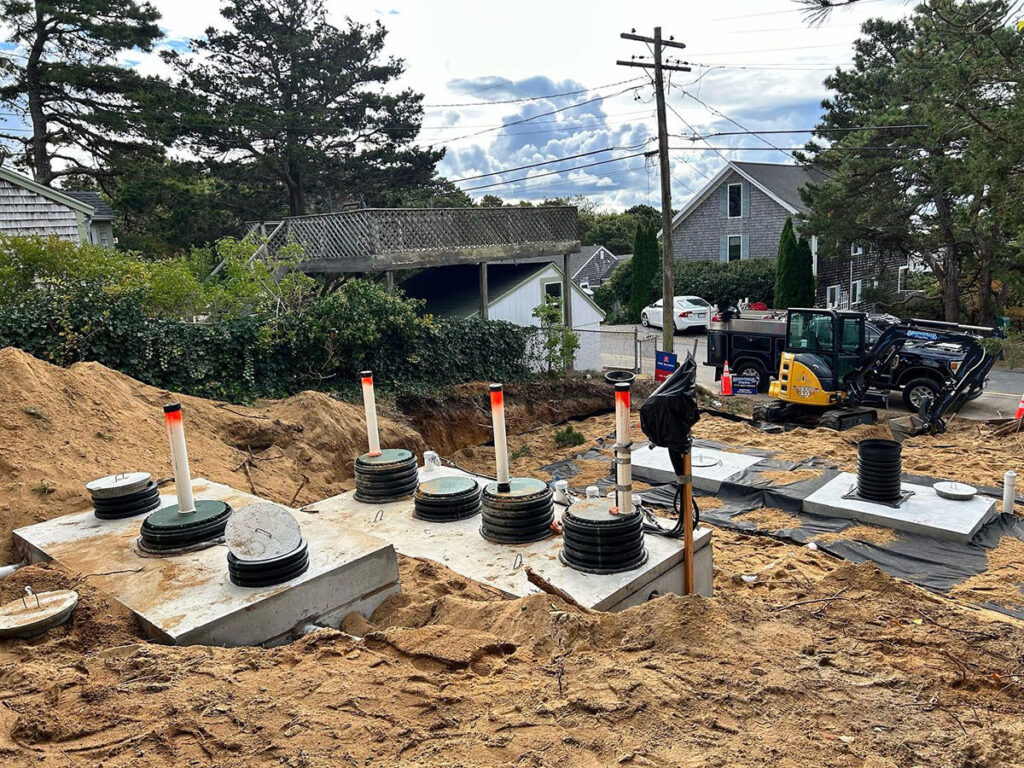 cape cod septic installation