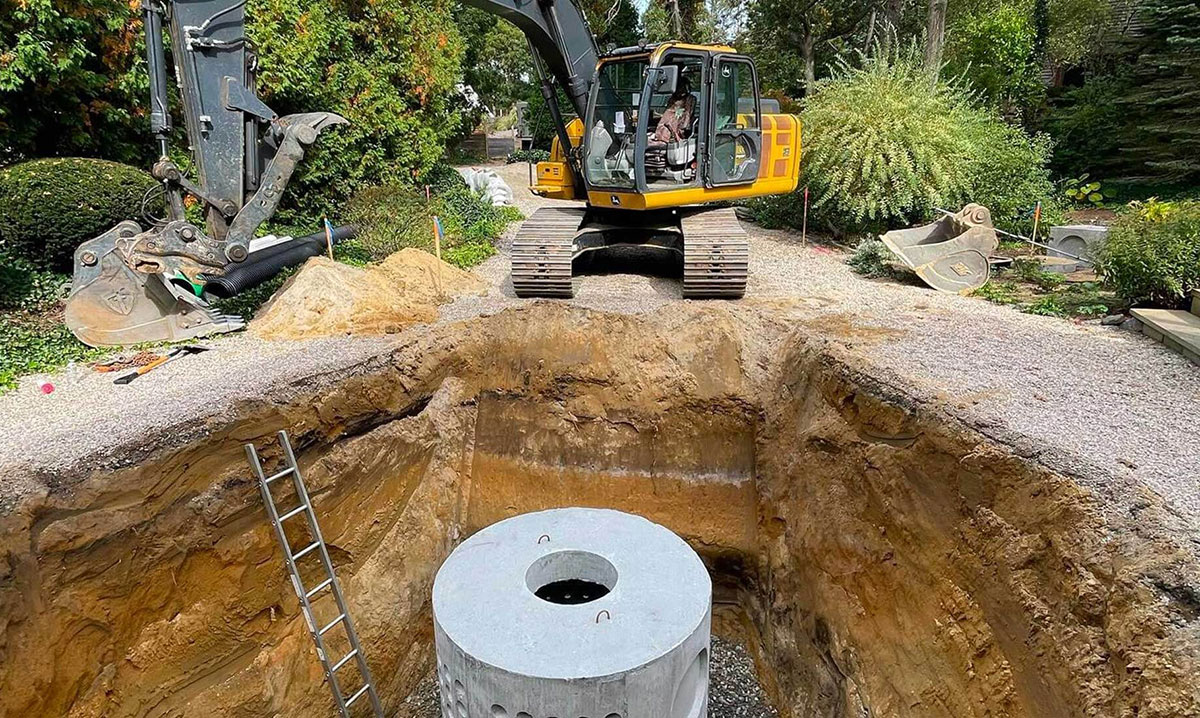 cape cod septic installation