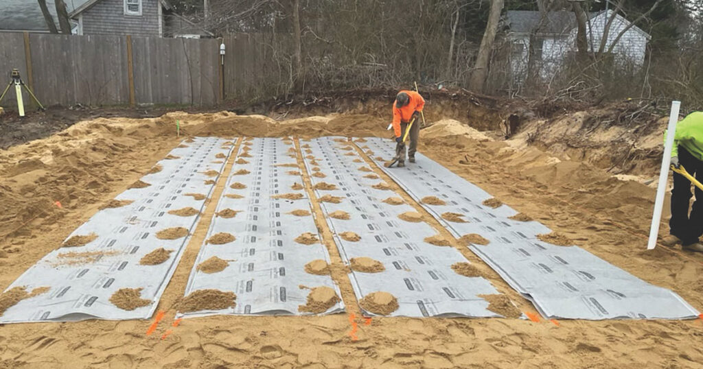 Brundage Site Work Featured in the Provincetown Independent for Innovative Septic Project